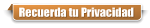 Recuerda tu Privacidad